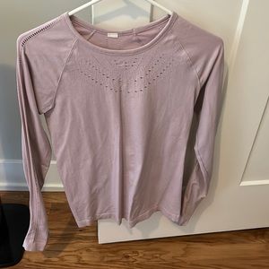 Light Purple Workout Shirt